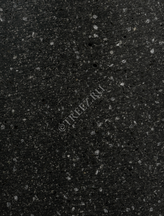 Кашпо TREEZ Effectory - Quartz - Высокий конус - Чёрный кварц фото