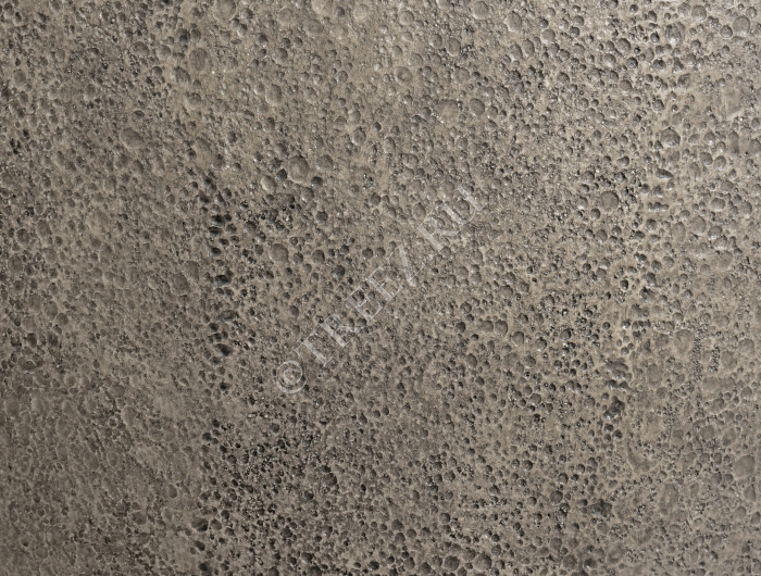 Кашпо TREEZ Effectory - Volcano - Чаша Design - Серо-коричневый туф фото