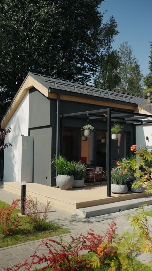 Кашпо TREEZ Effectory - Organic - Низкая чаша - Серый ледник фото